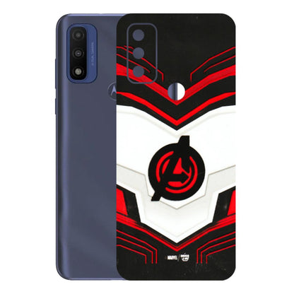 Motorola Phone Skins (All Models) - Avengers Logo - 3D Embossed Finish (L-55) Motorola Moto G Pure