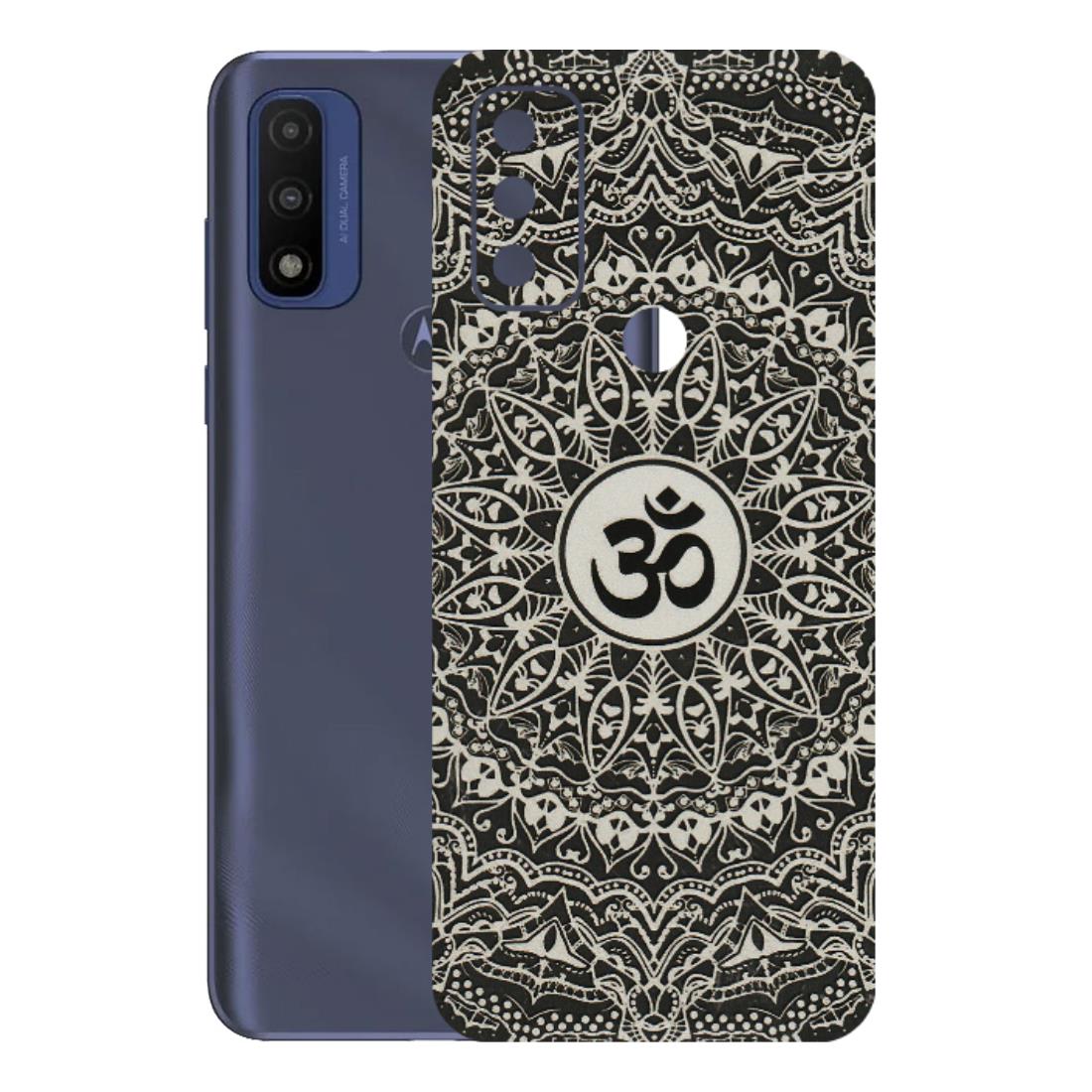 Motorola Phone Skins (All Models) - Aum Elegant Mandala - 3D Embossed Finish (L-62) Motorola Moto G Pure