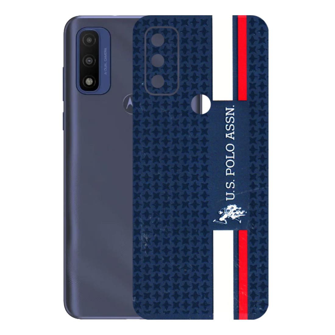 Motorola Phone Skins (All Models) - US POLO Designer Brand - 3D Embossed Finish (L-65) Motorola Moto G Pure