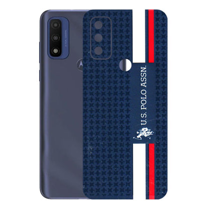 Motorola Phone Skins (All Models) - US POLO Designer Brand - 3D Embossed Finish (L-65) Motorola Moto G Pure