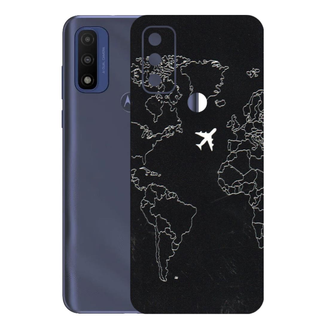 Motorola Phone Skins (All Models) - Never Ending Travel - 3D Embossed Finish (L-79) Motorola Moto G Pure