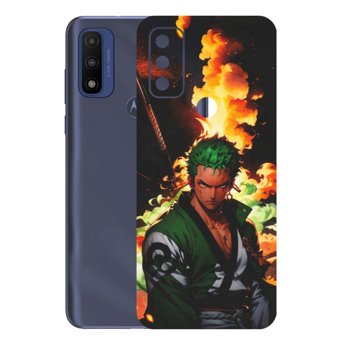 Motorola Phone Skins (All Models) - Roronoa Zoro - Matte Finish (M-102) Motorola Moto G Pure