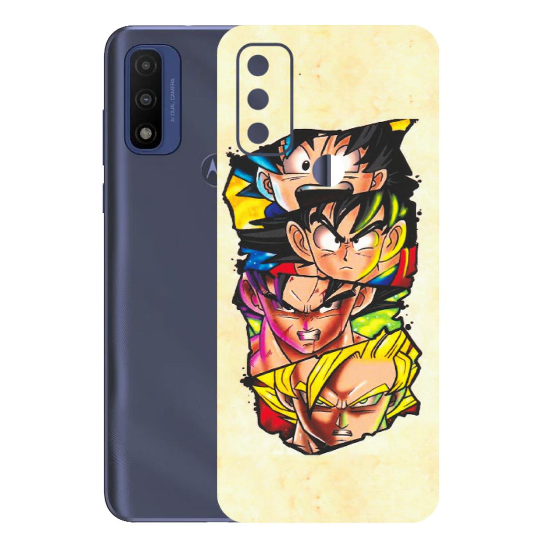 Motorola Phone Skins (All Models) - Angry Multi Anime - Matte Finish (M-113) Motorola Moto G Pure