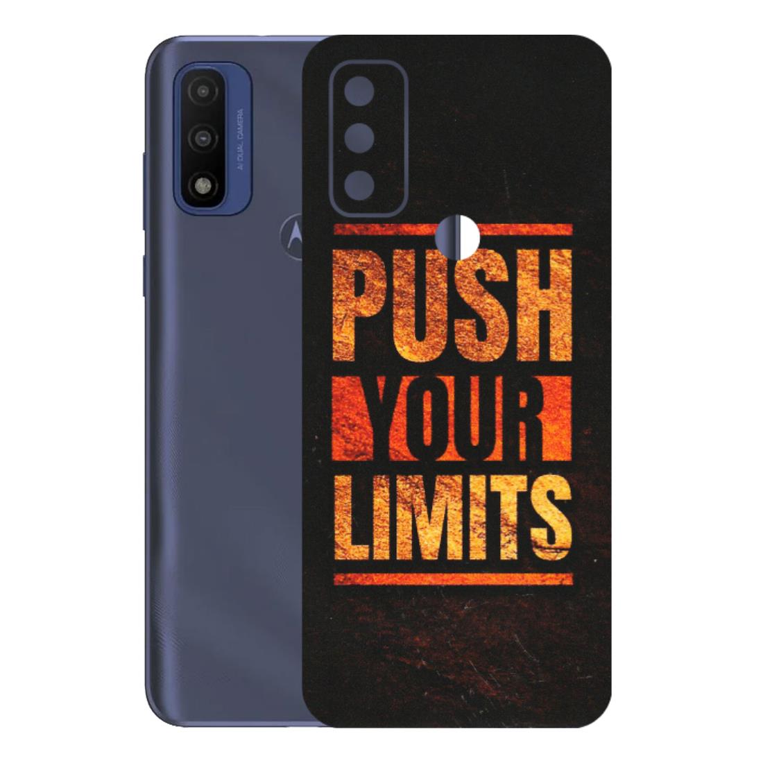 Motorola Phone Skins (All Models) - Push Your Limits - Matte Finish (M-118) Motorola Moto G Pure