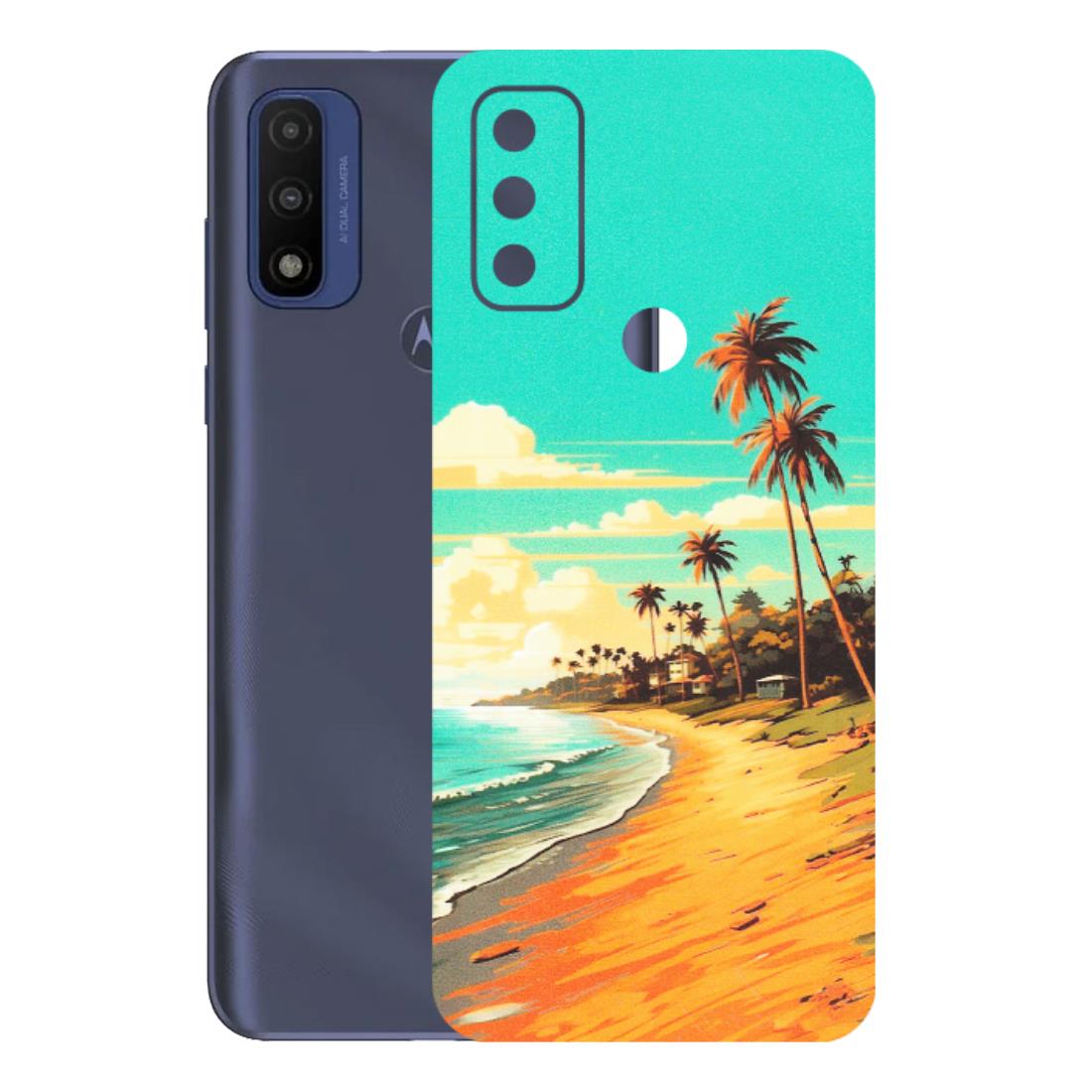 Motorola Phone Skins (All Models) - Miami Beach - Matte Finish (M-136) Motorola Moto G Pure