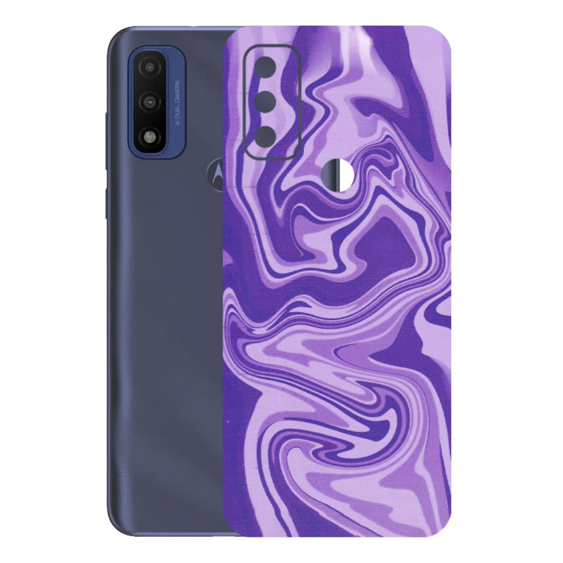 Motorola Phone Skins (All Models) - Hazy Purple Nights - Matte Finish (M-14) Motorola Moto G Pure