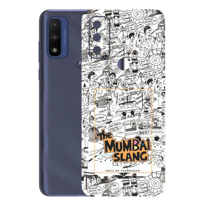 Motorola Phone Skins (All Models) - The Mumbai Slang - Matte Finish (M-142) Motorola Moto G Pure