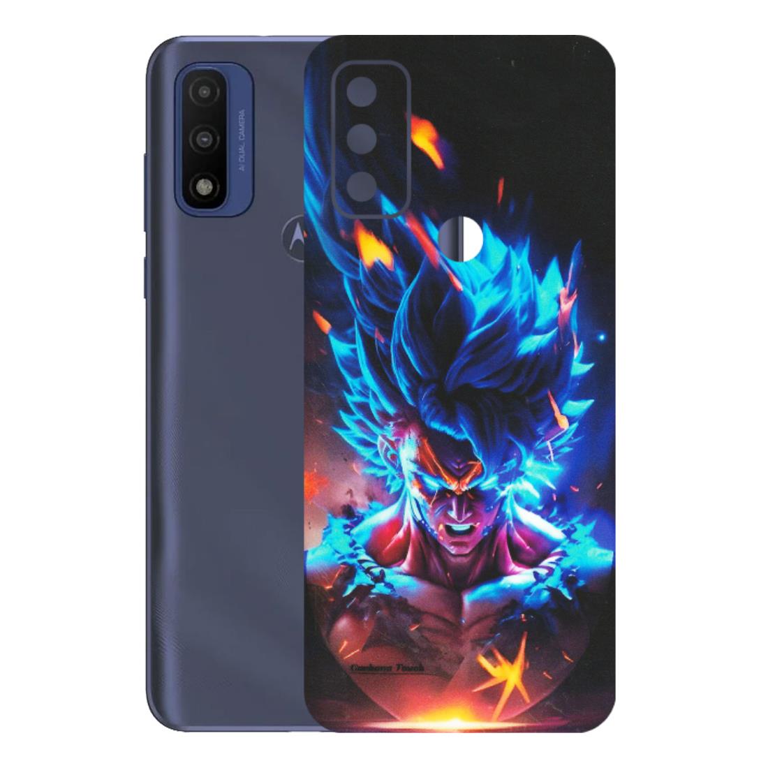 Motorola Phone Skins (All Models) - Angry Goku Dragon Ball Anime - Matte Finish (M-150) Motorola Moto G Pure
