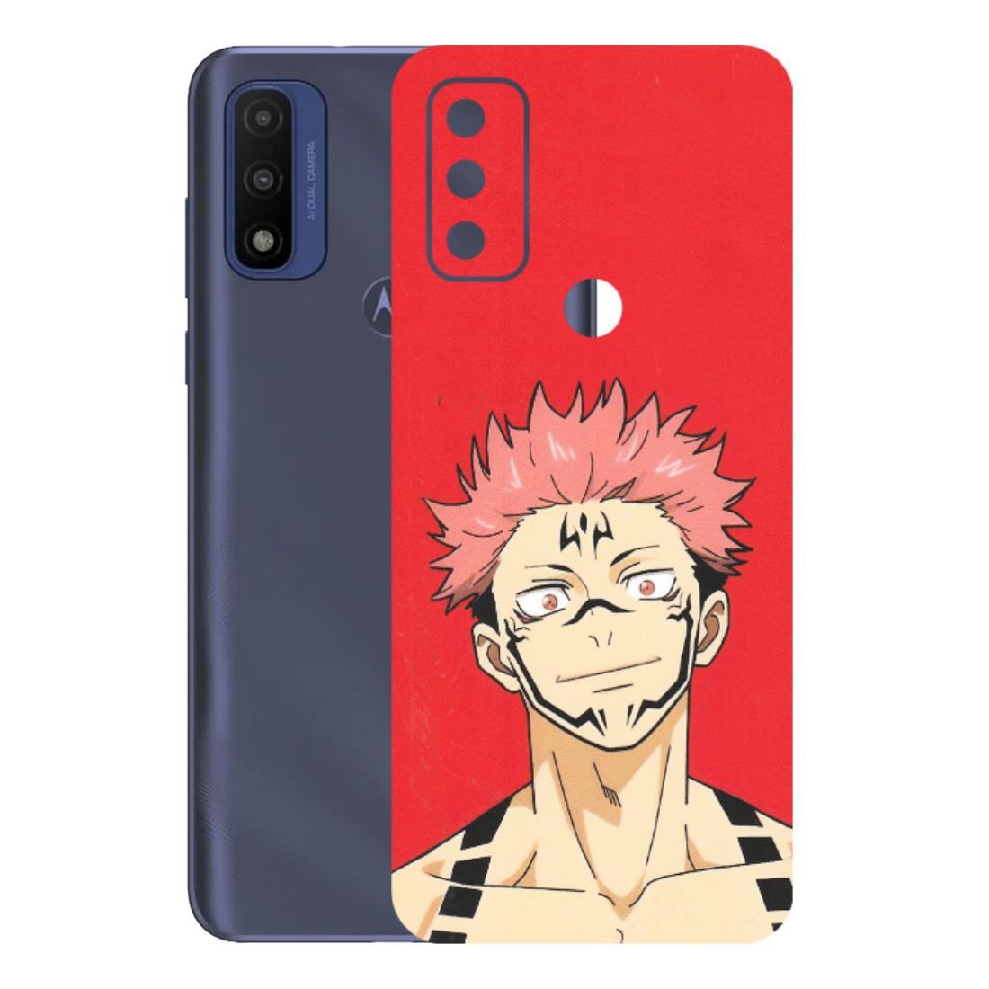 Motorola Phone Skins (All Models) - Ryomen Sukuna Fun Anime - Matte Finish (M-153) Motorola Moto G Pure