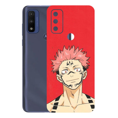 Motorola Phone Skins (All Models) - Ryomen Sukuna Fun Anime - Matte Finish (M-153) Motorola Moto G Pure