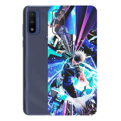 Motorola Phone Skins (All Models) - Manga Action Jujustu Kaisen Anime - Matte Finish (M-155) Motorola Moto G Pure