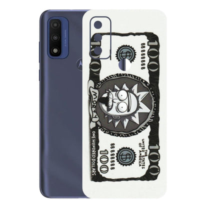 Motorola Phone Skins (All Models) - Rick And Morty Hundred Dollar Anime - Matte Finish (M-161) Motorola Moto G Pure