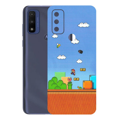 Motorola Phone Skins (All Models) - Mario Game Scene - Matte Finish (M-24) Motorola Moto G Pure