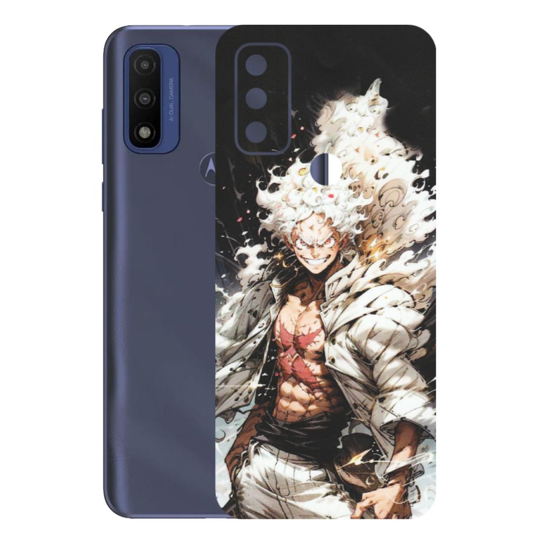 Motorola Phone Skins (All Models) - Anime Angry Classy Character - Matte Finish (M-34) Motorola Moto G Pure