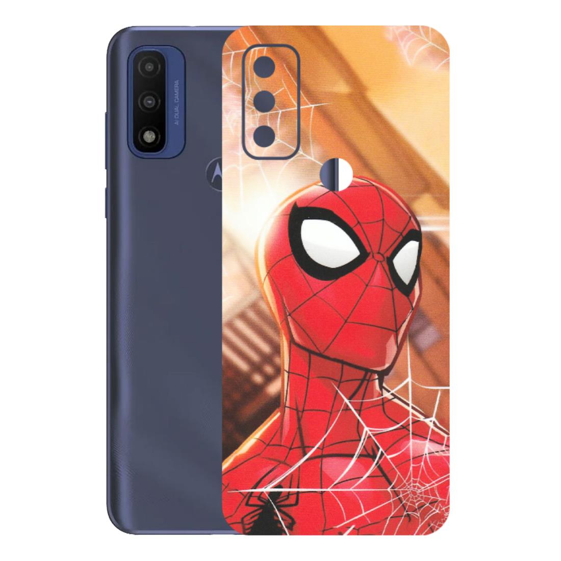 Motorola Phone Skins (All Models) - Spiderman Face New - Matte Finish (M-41) Motorola Moto G Pure