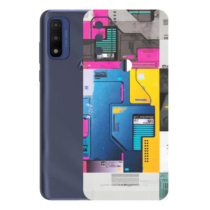 Motorola Phone Skins (All Models) - Colourfull Motherboard Internals - Matte Finish (M-55) Motorola Moto G Pure