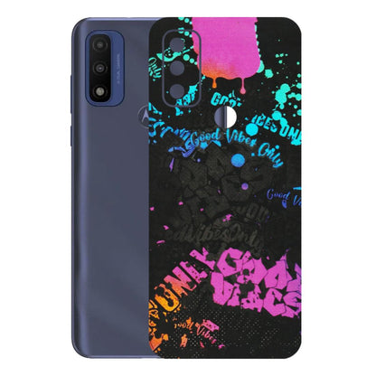 Motorola Phone Skins (All Models) - Majestic Black Vibes - Matte Finish (M-62) Motorola Moto G Pure