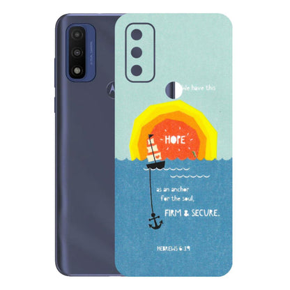 Motorola Phone Skins (All Models) - A Beautiful Sunset of Hope - Matte Finish (M-75) Motorola Moto G Pure