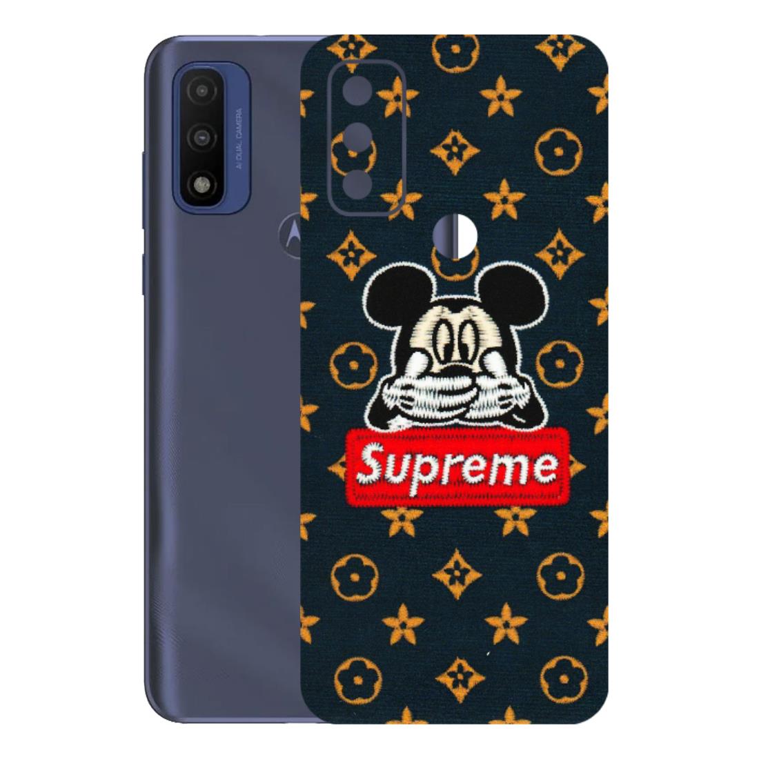 Motorola Phone Skins (All Models) - Mickey Supreme - Matte Finish (M-83) Motorola Moto G Pure
