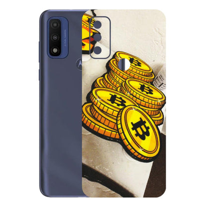 Motorola Phone Skins (All Models) - Billionaire Bitcoin Collection - Matte Finish (M-92) Motorola Moto G Pure