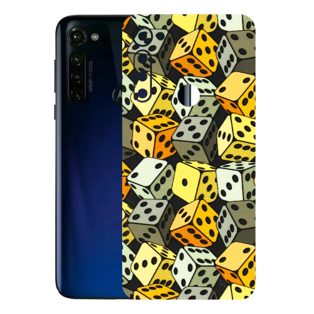 Motorola Phone Skins (All Models) - Dices Of Life - 3D Embossed Finish (L-04) Motorola Moto G Stylus