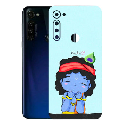 Motorola Phone Skins (All Models) - Radhe Radhe Cute Toon - 3D Embossed Finish (L-05) Motorola Moto G Stylus