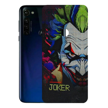 Motorola Phone Skins (All Models) - Joker Dot Matrix - 3D Embossed Finish (L-08) Motorola Moto G Stylus