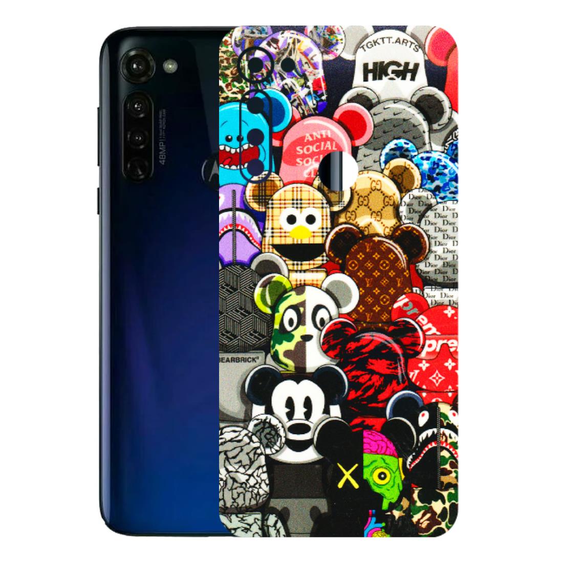 Motorola Phone Skins (All Models) - More Mickey Mouses - 3D Embossed Finish (L-118) Motorola Moto G Stylus