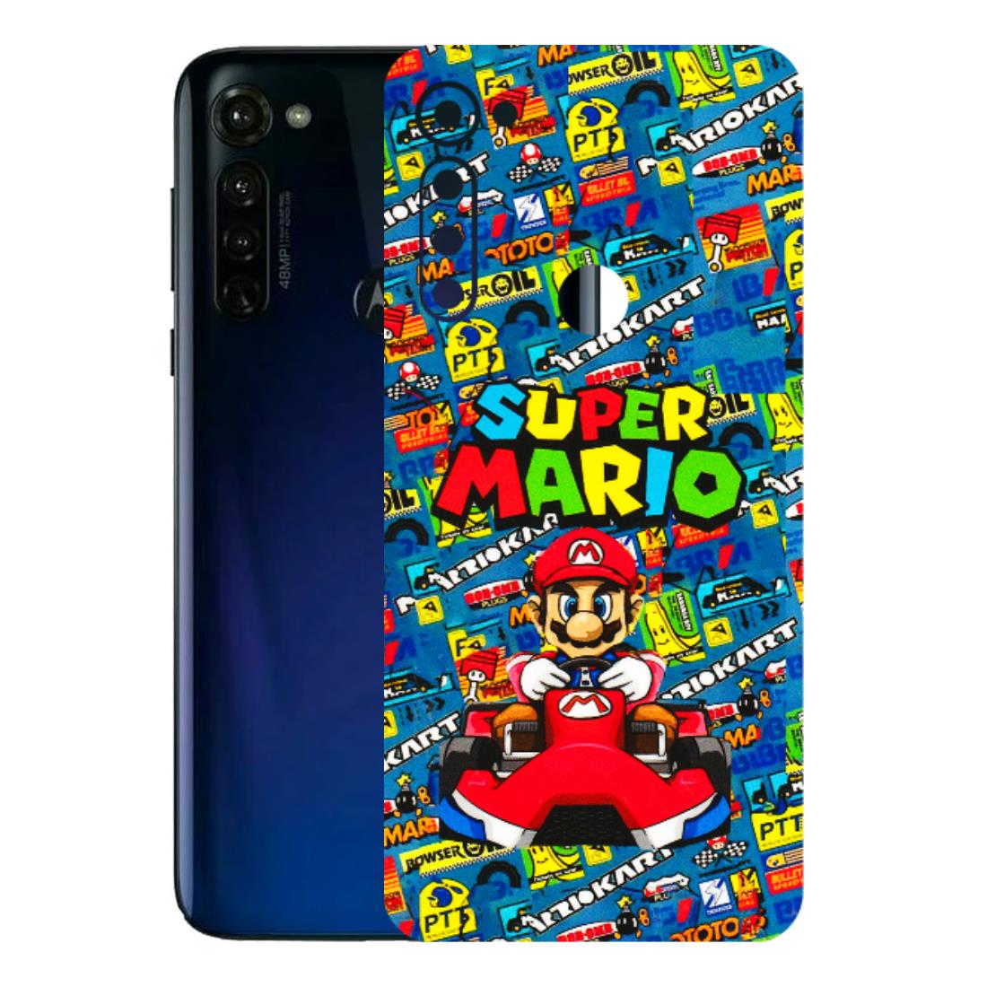 Motorola Phone Skins (All Models) - Super Mario Kart - 3D Embossed Finish (L-140) Motorola Moto G Stylus