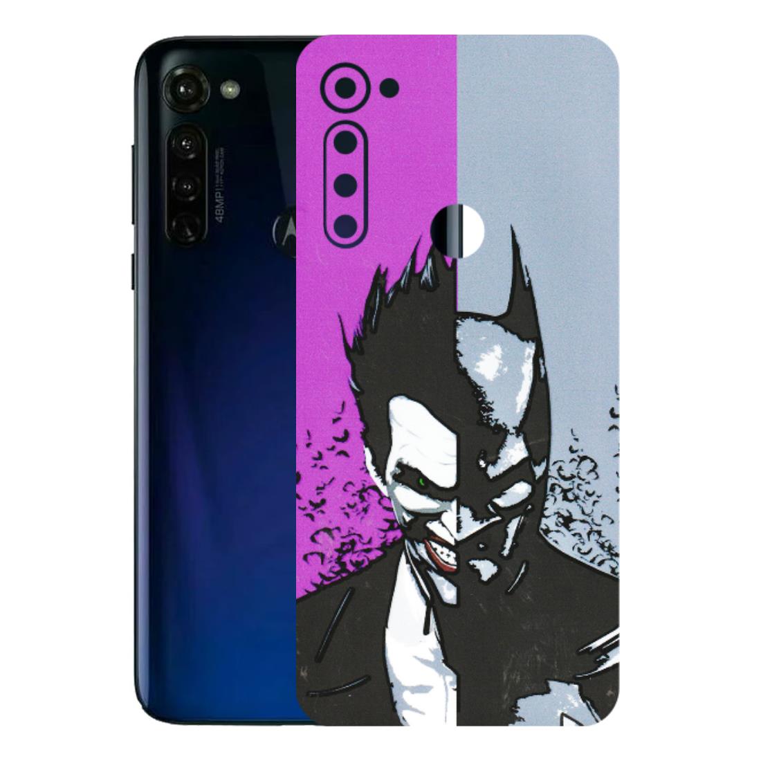 Motorola Phone Skins (All Models) - Batman & Joker - 3D Embossed Finish (L-143) Motorola Moto G Stylus