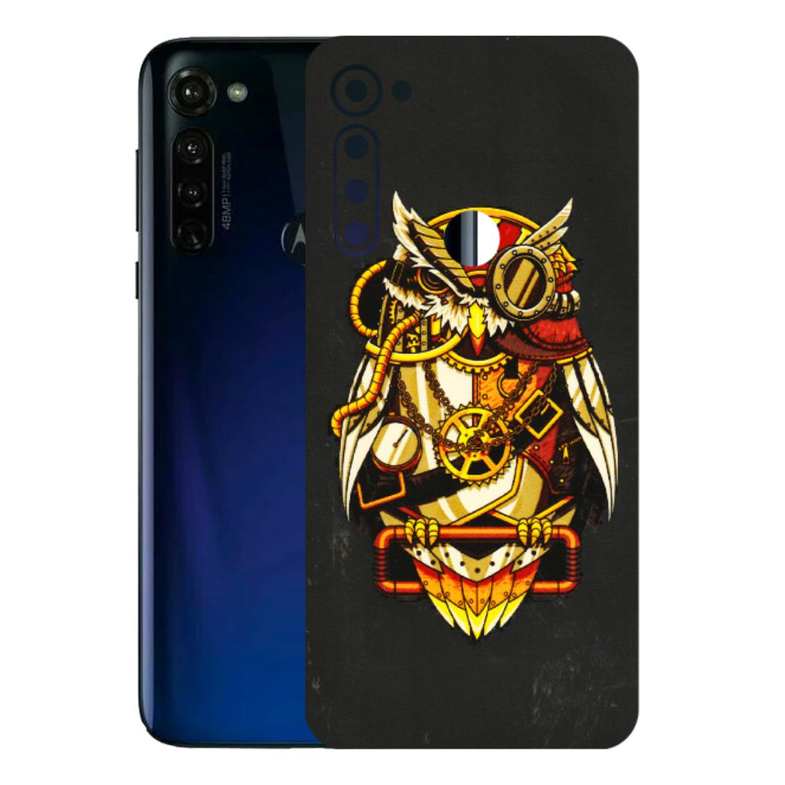 Motorola Phone Skins (All Models) - Classy Smart Owl - 3D Embossed Finish (L-144) Motorola Moto G Stylus