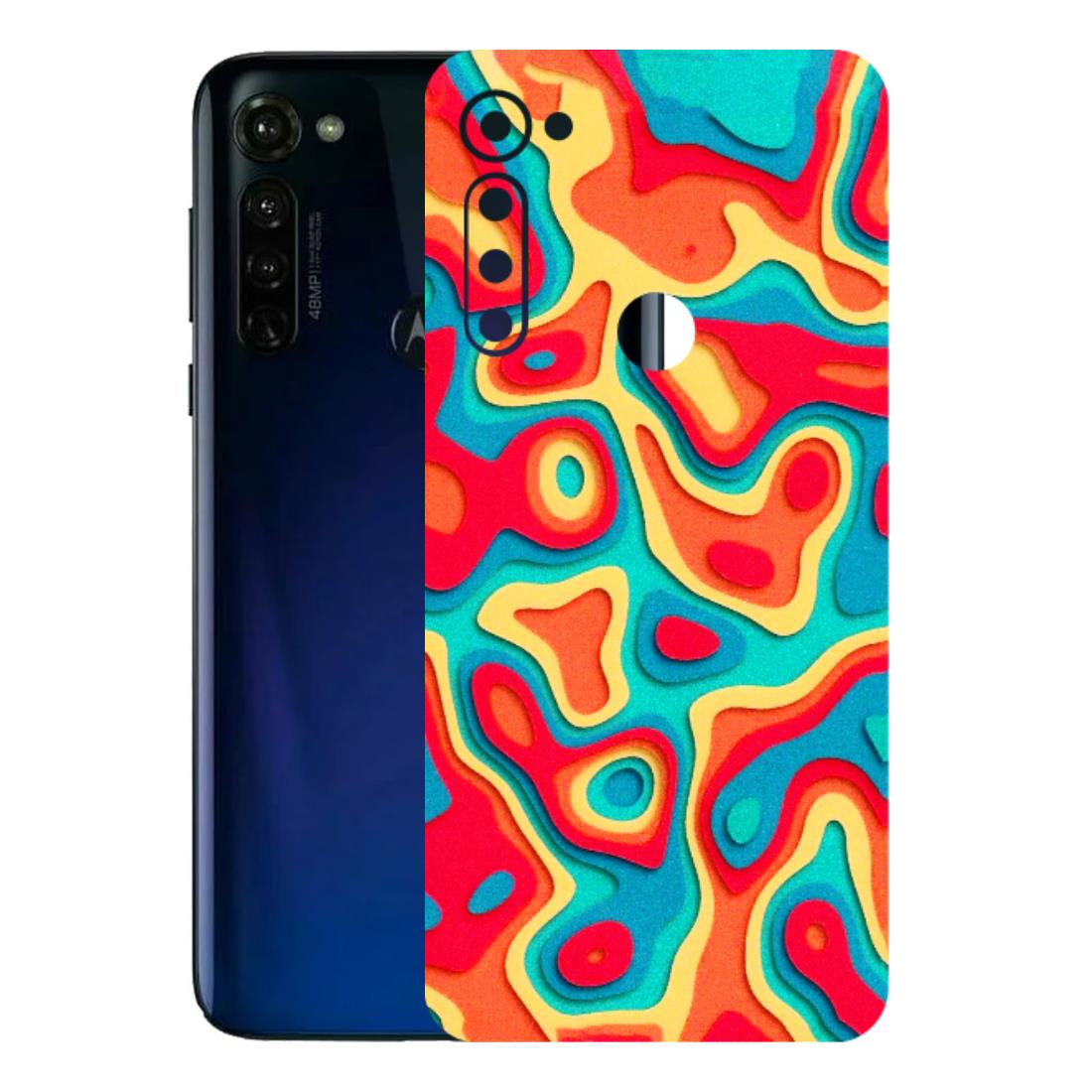 Motorola Phone Skins (All Models) - Abstract Swirl - 3D Embossed Finish (L-150) Motorola Moto G Stylus