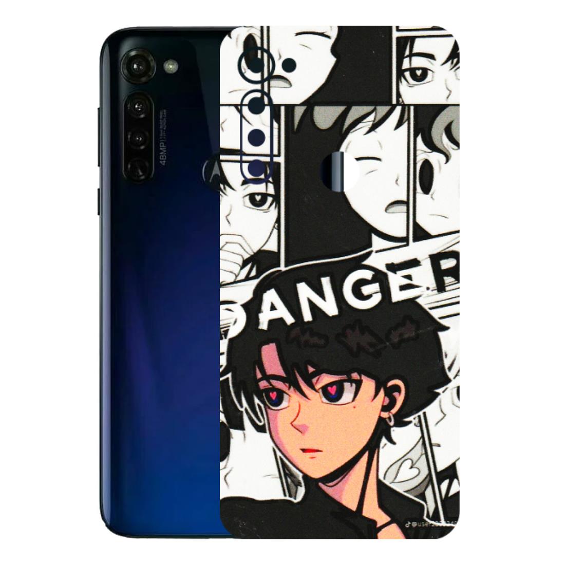 Motorola Phone Skins (All Models) - Danger Anime - 3D Embossed Finish (L-155) Motorola Moto G Stylus