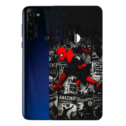 Motorola Phone Skins (All Models) - SpiderMan New - 3D Embossed Finish (L-162) Motorola Moto G Stylus