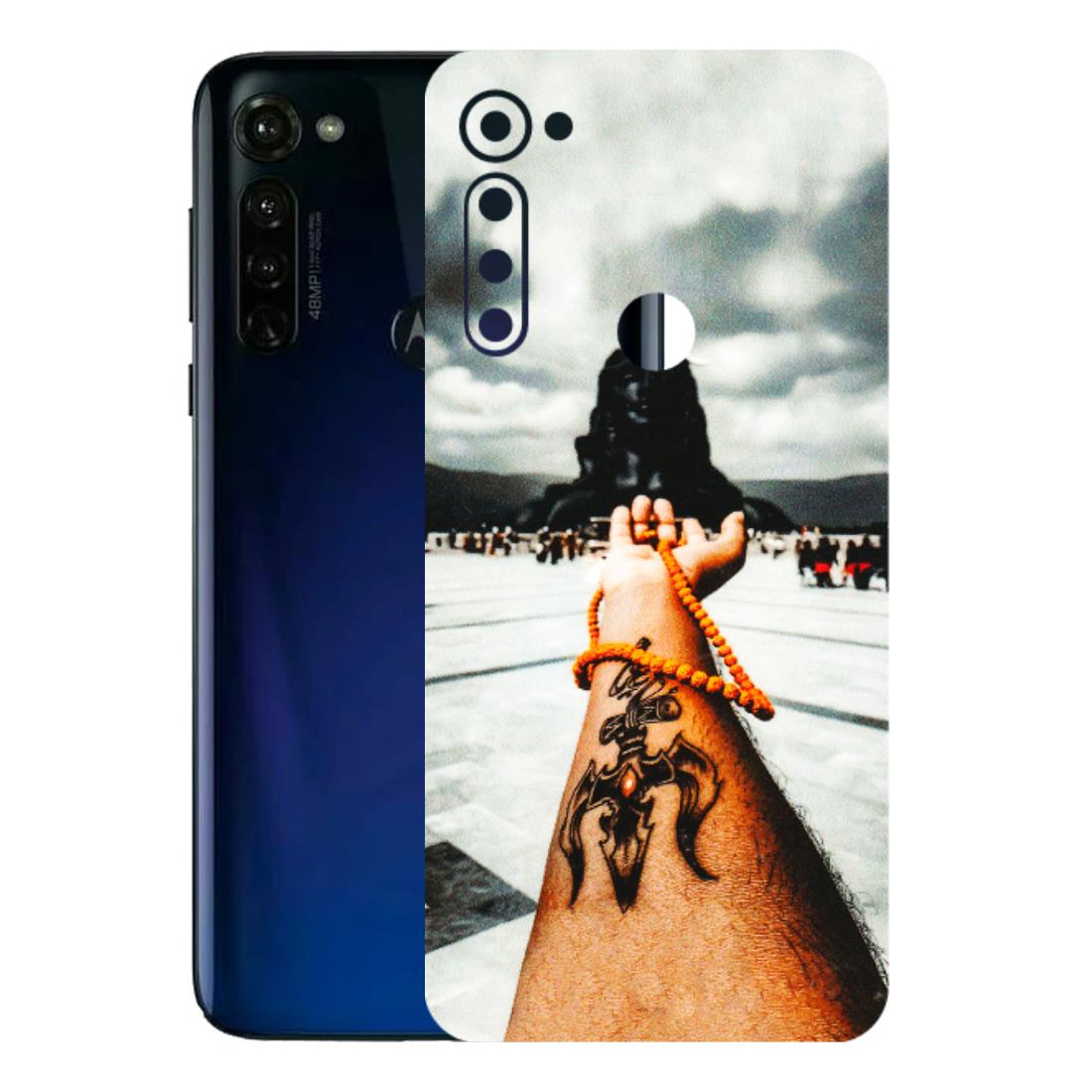 Motorola Phone Skins (All Models) - Jai Adiyogi Mahakaal - 3D Embossed Finish (L-164) Motorola Moto G Stylus