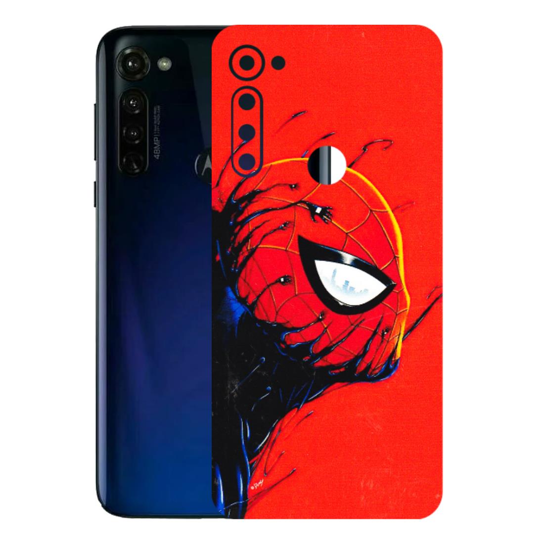 Motorola Phone Skins (All Models) - Spiderman Face Venom - 3D Embossed Finish (L-165) Motorola Moto G Stylus