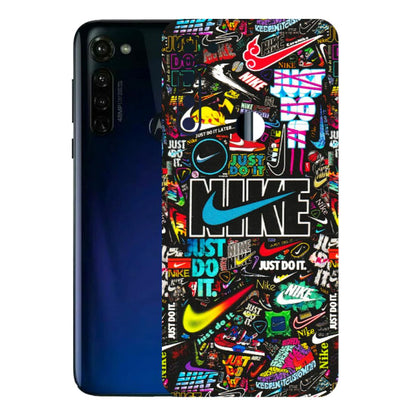 Motorola Phone Skins (All Models) - Just Do It Doodles - 3D Embossed Finish (L-166) Motorola Moto G Stylus