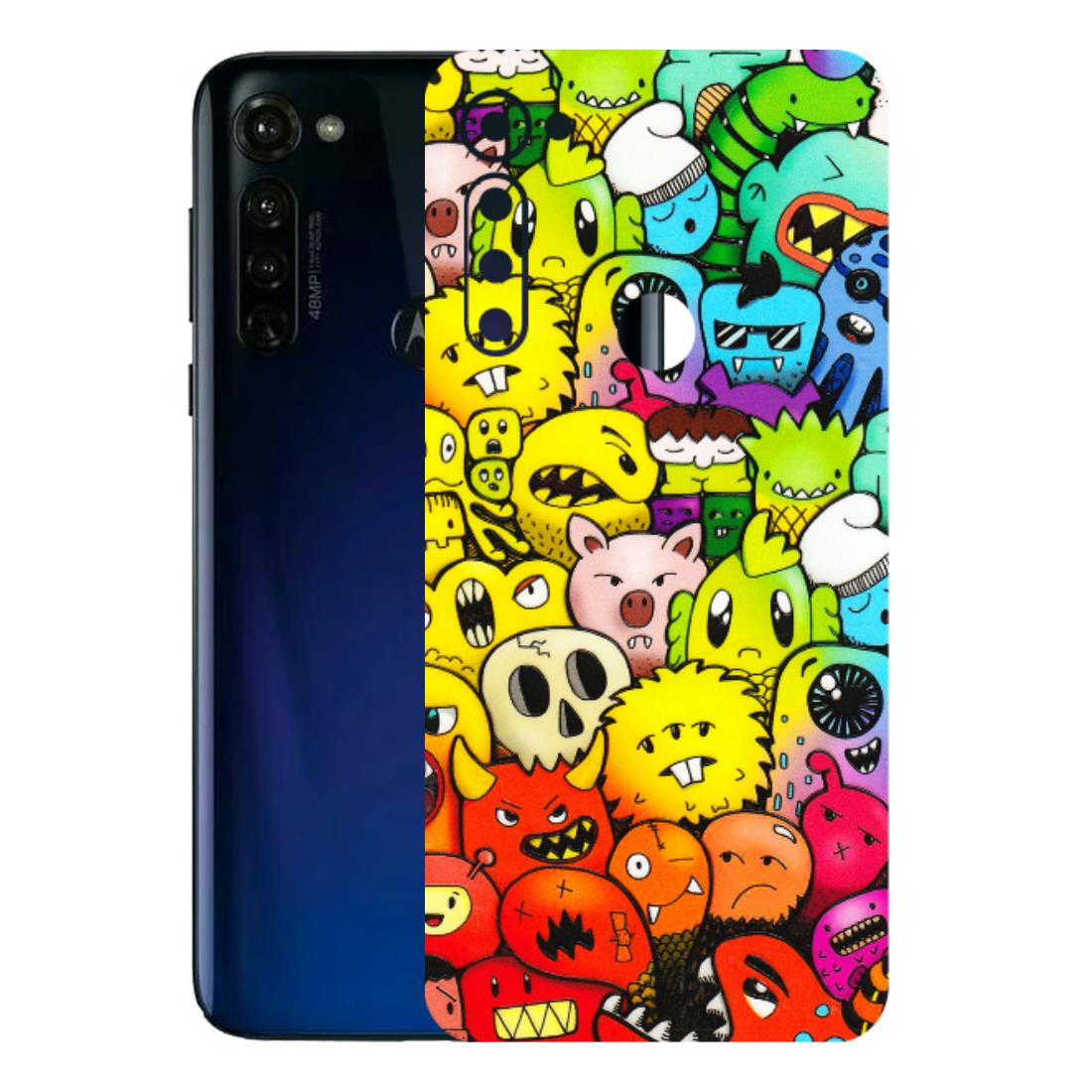Motorola Phone Skins (All Models) - Angry Funkies - 3D Embossed Finish (L-169) Motorola Moto G Stylus