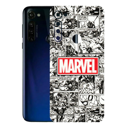 Motorola Phone Skins (All Models) - Marvel Comic - 3D Embossed Finish (L-171) Motorola Moto G Stylus