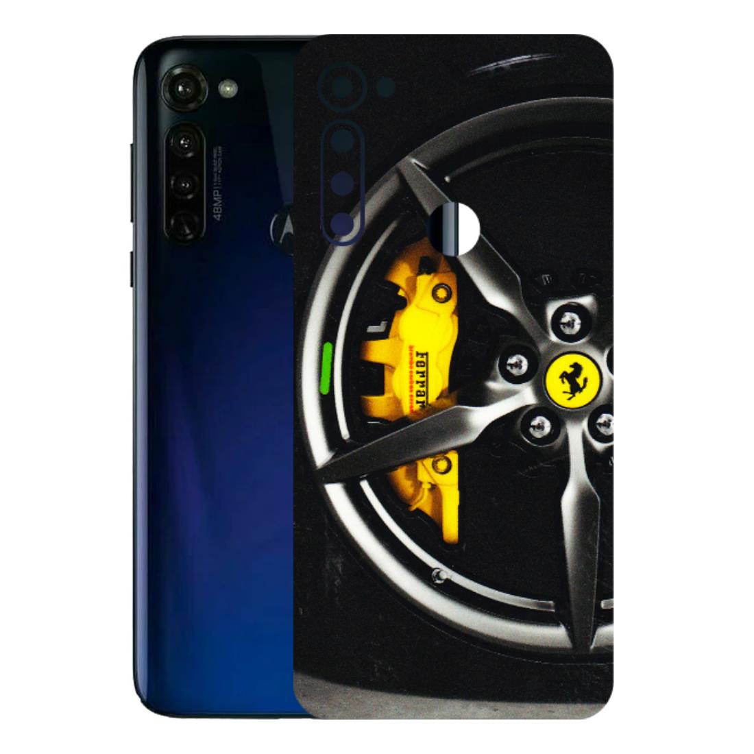 Motorola Phone Skins (All Models) - Ferrari Wheel Alloy - 3D Embossed Finish (L-173) Motorola Moto G Stylus