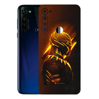 Motorola Phone Skins (All Models) - Gold Black Panther - 3D Embossed Finish (L-181) Motorola Moto G Stylus