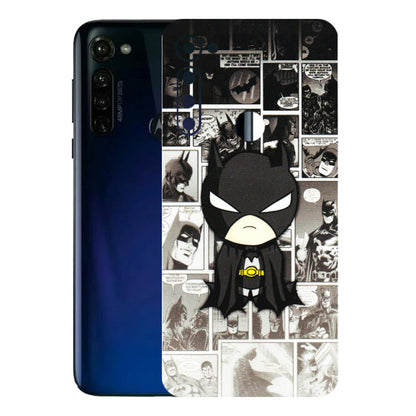 Motorola Phone Skins (All Models) - Toon Batman - 3D Embossed Finish (L-182) Motorola Moto G Stylus
