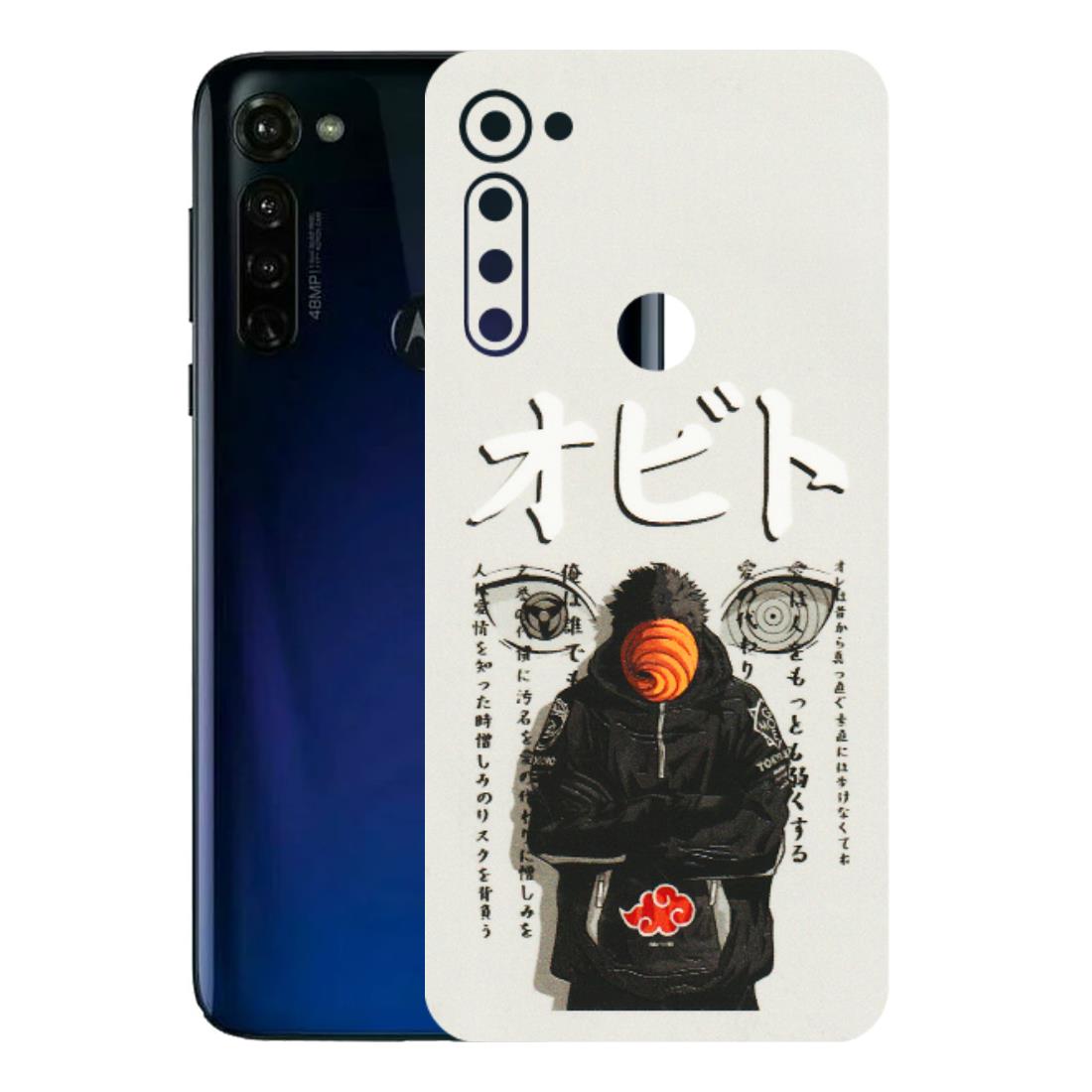 Motorola Phone Skins (All Models) - Obito Anime Eye - 3D Embossed Finish (L-19) Motorola Moto G Stylus