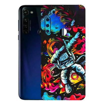 Motorola Phone Skins (All Models) - Astronaut Dope - 3D Embossed Finish (L-191) Motorola Moto G Stylus