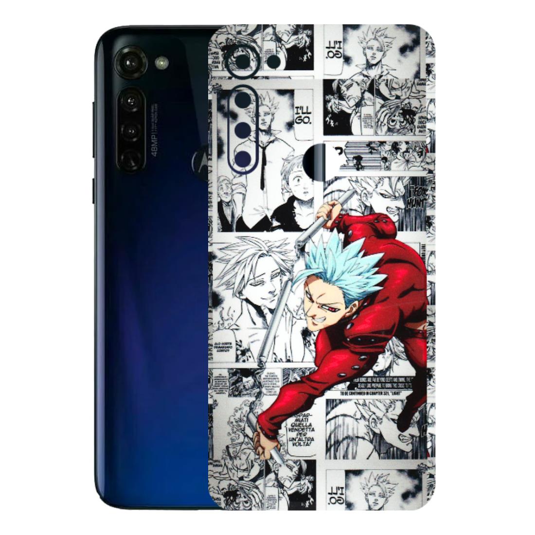 Motorola Phone Skins (All Models) - Anime Comic - 3D Embossed Finish (L-192) Motorola Moto G Stylus