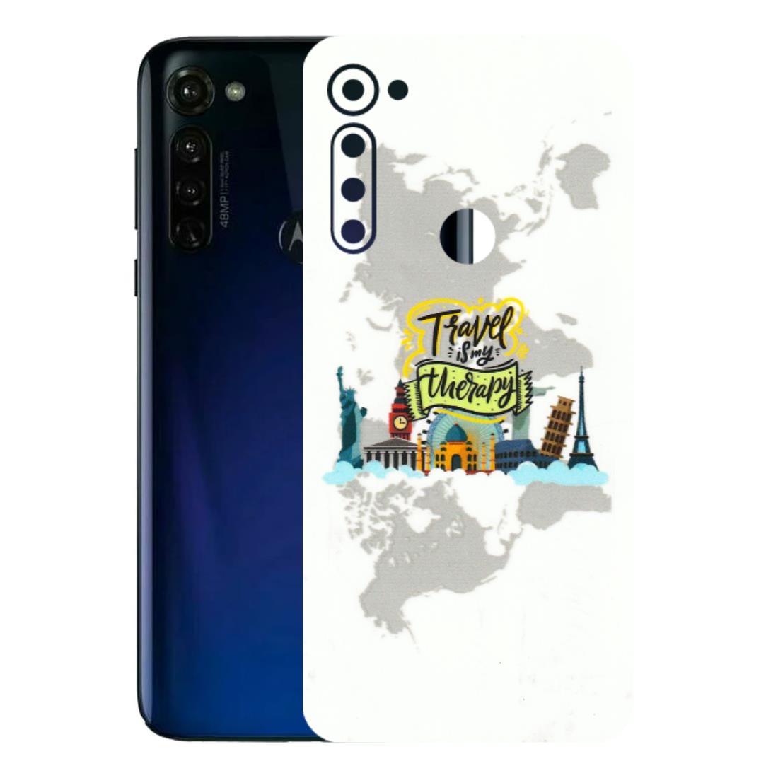 Motorola Phone Skins (All Models) - Travel Therapy - 3D Embossed Finish (L-199) Motorola Moto G Stylus