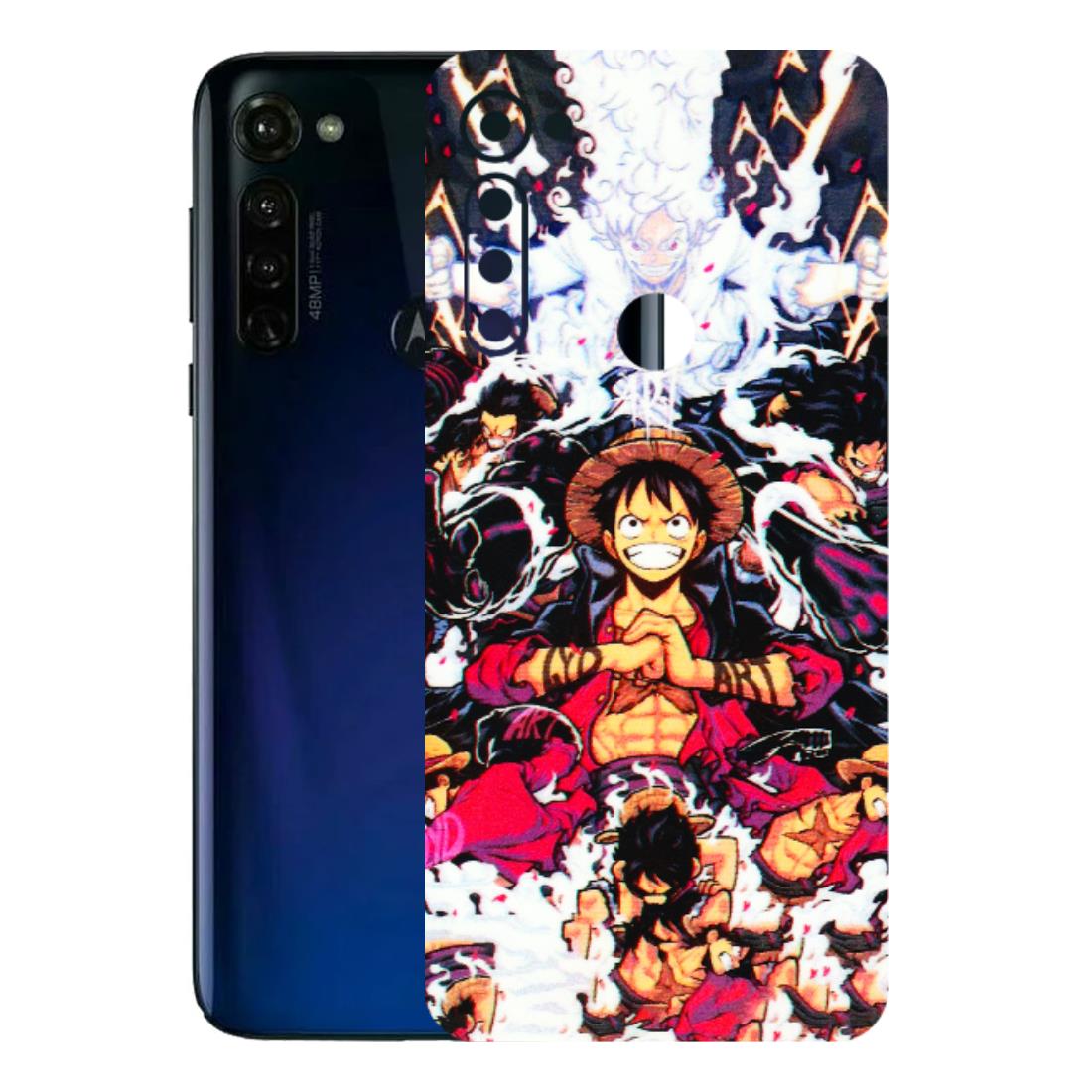 Motorola Phone Skins (All Models) - Luffy Anime Character - 3D Embossed Finish (L-203) Motorola Moto G Stylus