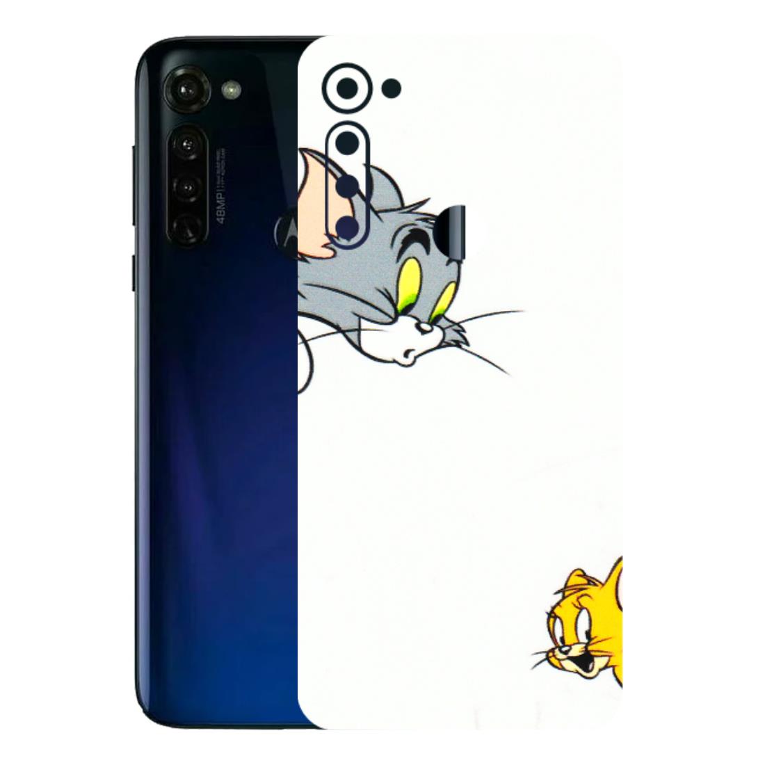 Motorola Phone Skins (All Models) - Cute Tom And Jerry - 3D Embossed Finish (L-220) Motorola Moto G Stylus