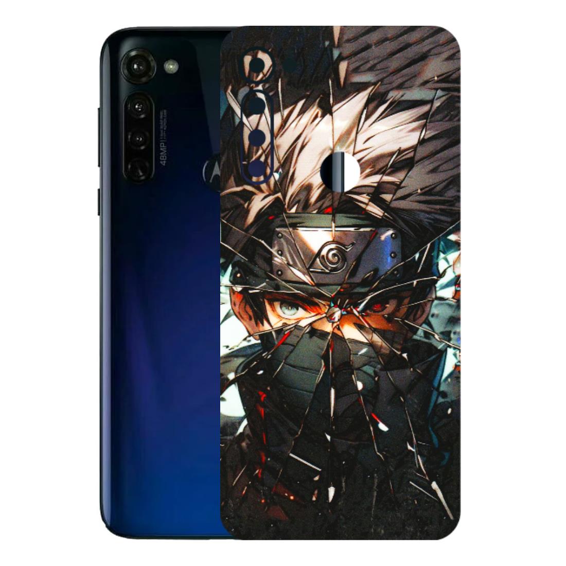 Motorola Phone Skins (All Models) - Kakashi Shattered Glass Effect - 3D Embossed Finish (L-237) Motorola Moto G Stylus