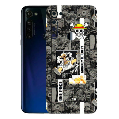 Motorola Phone Skins (All Models) - Cuffy Anime MonkeyCamic - 3D Embossed Finish (L-242) Motorola Moto G Stylus